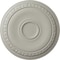 Ekena Millwork Caputo Ceiling Medallion (Fits Canopies up to 6"), Hand-Painted Pot of Cream, 24 1/4"OD x 1 1/2"P CM24CAPCF - alternate 1